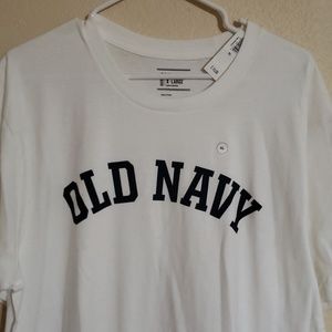 NWT Men's white t-shirt